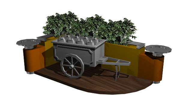 proyecto arquitectura Locales - Patio de Comidas Antofagasta 8